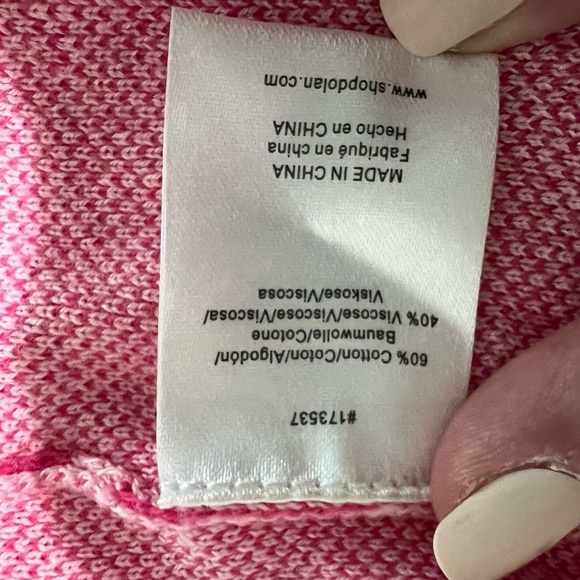 Anthropologie Dolan Left pink Sweater - Picture 5 of 10